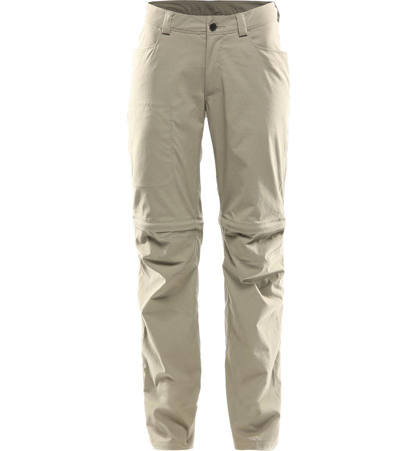 Haglöfs Lite Zip Off Hiking Pants Brown For Womens WDQMR7469 Australia